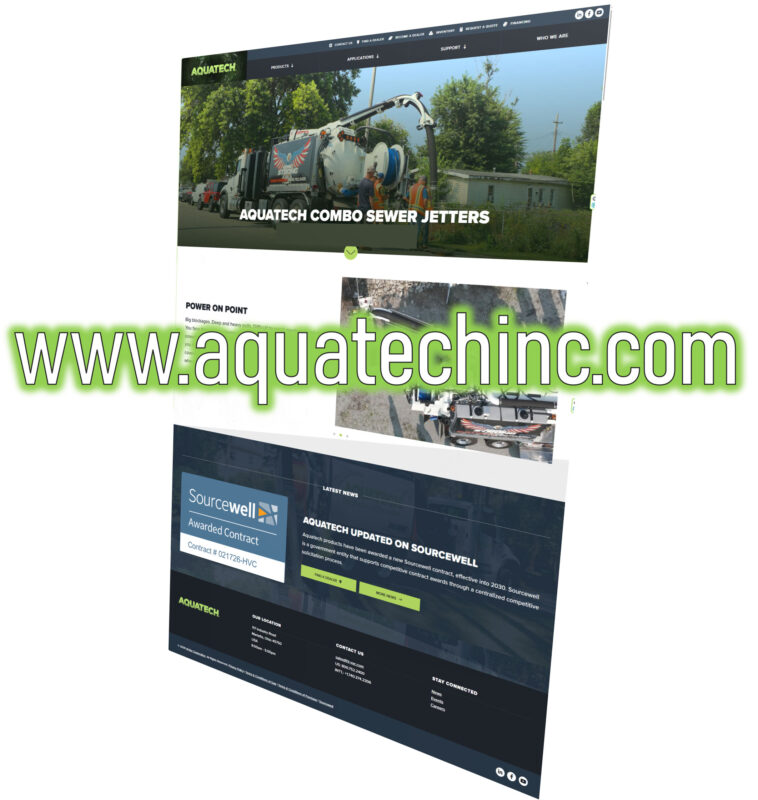 Aquatech Has A New Home on the Web 2 Aquatech Has A New Home on the Web 1